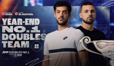 Julian Cash y Lloyd Glasspool se aseguran el Year-End ATP Doubles No. 1 presented by PIF.