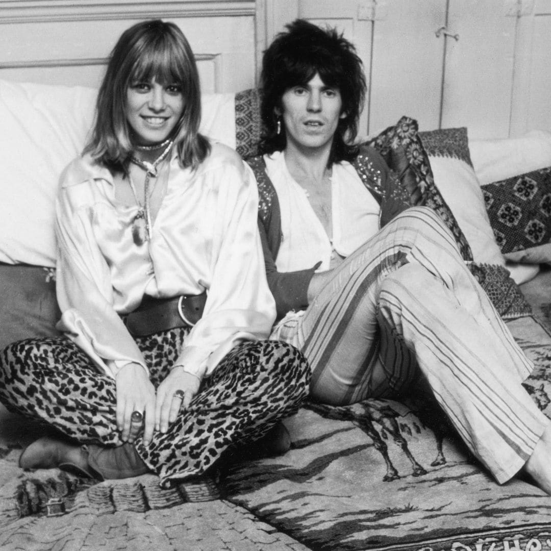 Anita Pallenberg y Keith Richards (1969)