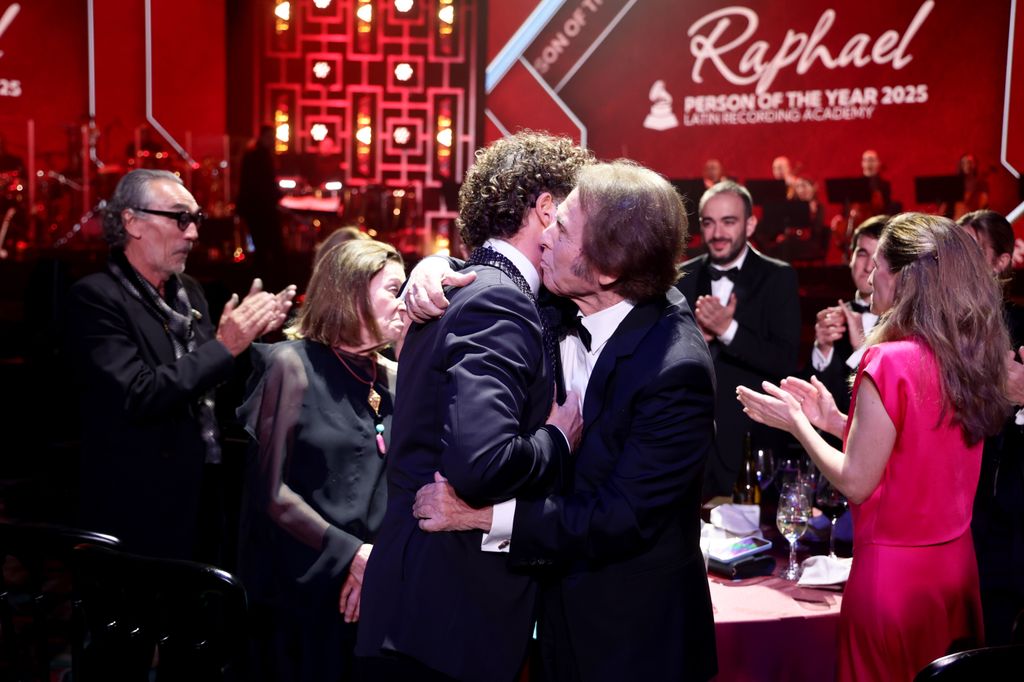 David Bisbal y Raphael 