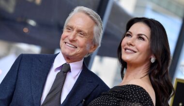 Catherine Zeta-Jones y Michael Douglas celebran sus bodas de plata