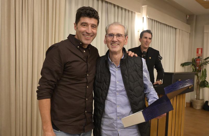 Chechu Rubiera con Javier Modesto