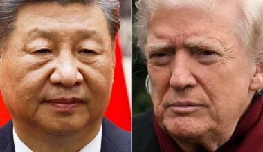 Xi presiona sobre Taiwán a Trump, que confirma que visitará Pekín en abril