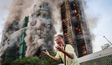 Hong Kong llora las víctimas del incendio y exige responsabilidades