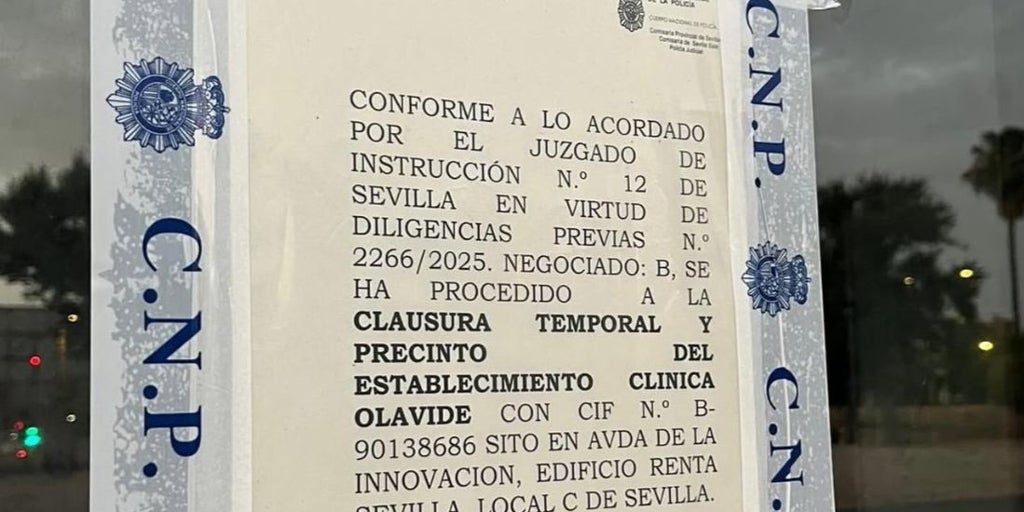 Clausuran una clínica estética en Sevilla Este por estafar a más de 50 clientes