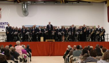 La Banda Municipal de Música llena el Pabellón Ferial en su concierto de Santa Cecilia