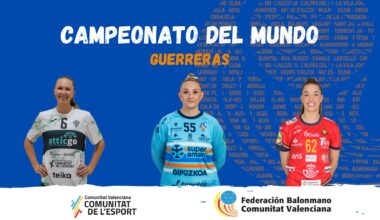 TRES JUGADORAS DE LA #COMUNITATDELHANDBOL DISPUTARÁN EL CAMPEONATO DEL MUNDO CON LAS GUERRERAS