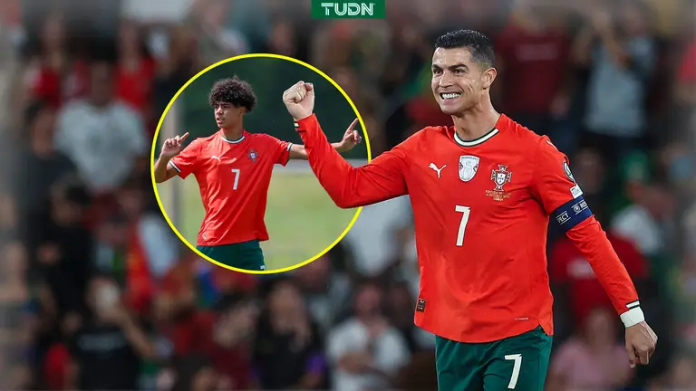 Cristiano Ronaldo Jr. se estrena como goleador con la selección juvenil portuguesa | TUDN Fútbol