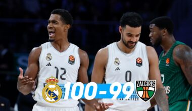 Maledon le da al Real Madrid una victoria agónica contra el Zalgiris