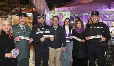Jerez apuesta por el ocio seguro también en Navidad con un Punto Violeta en la Plaza del Arenal