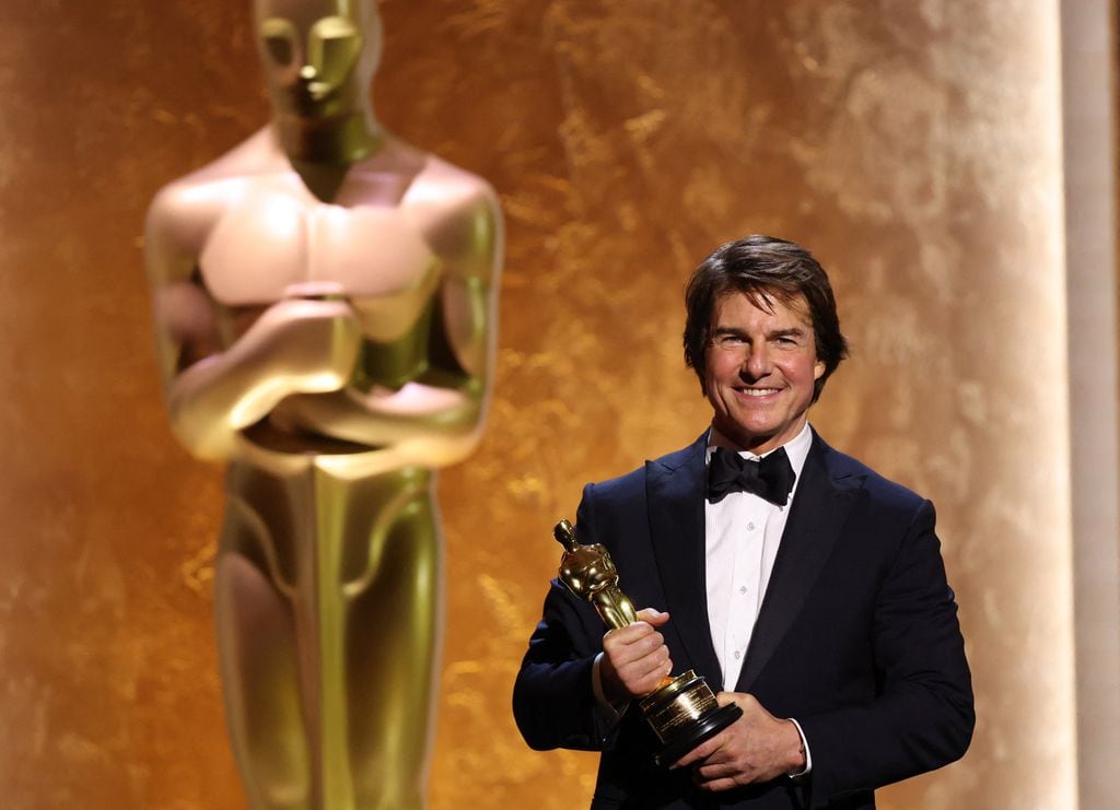 Tom Cruise hizo una promesa en su discurso