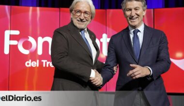 Feijóo pide a la patronal catalana que convenza a Junts y ERC para apoyar una moción de censura contra Sánchez