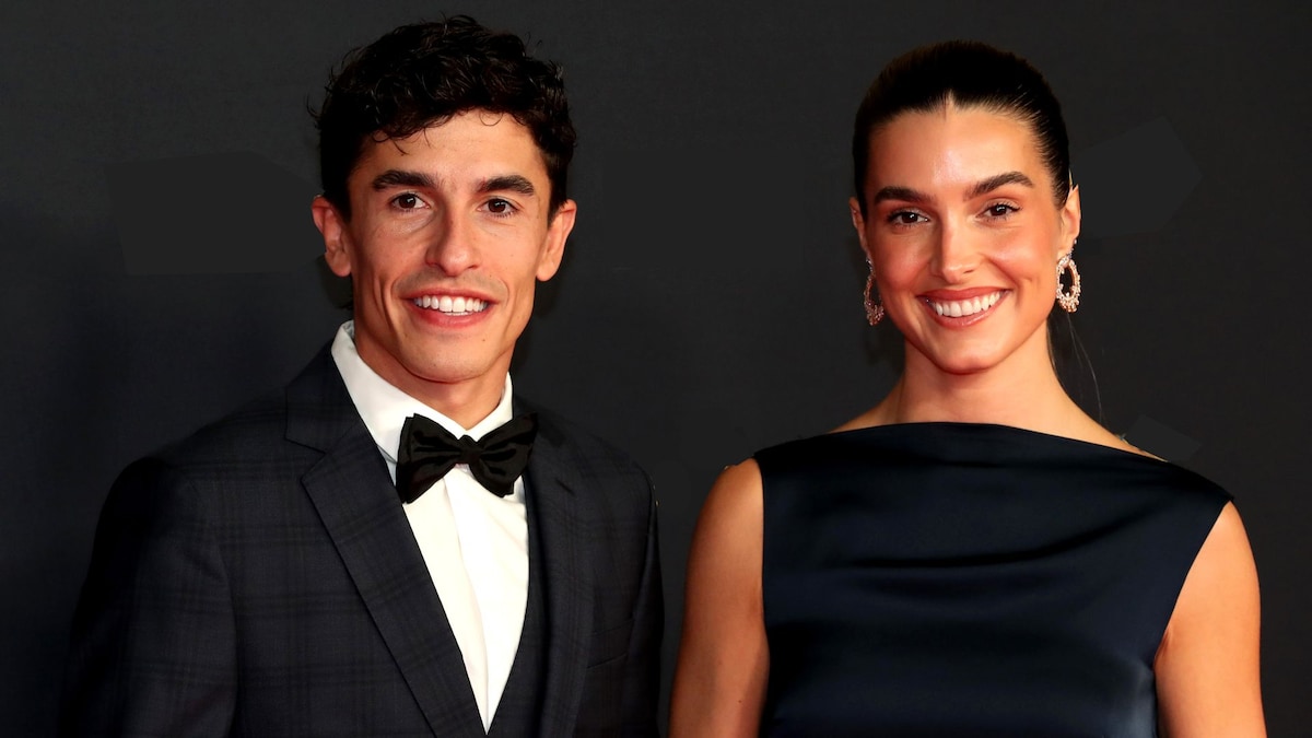 Los hermanos Márquez, tras un año memorable, derrochan amor con Gemma Pinto y Gabriela Guzmán en la gran gala de MotoGP