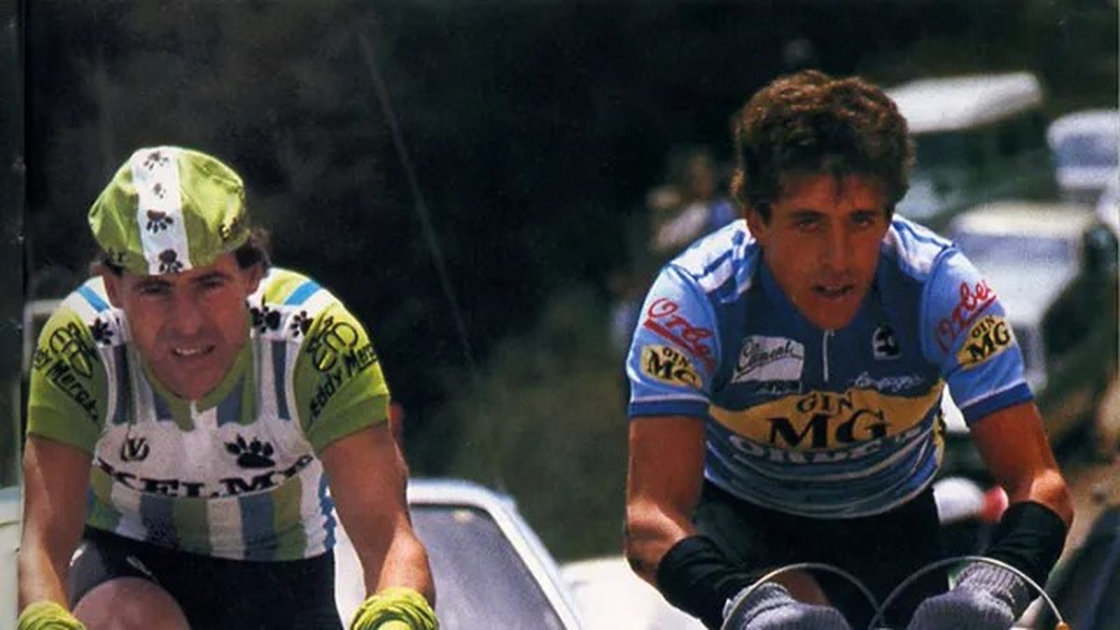 Pepe Recio y Pedro Delgado