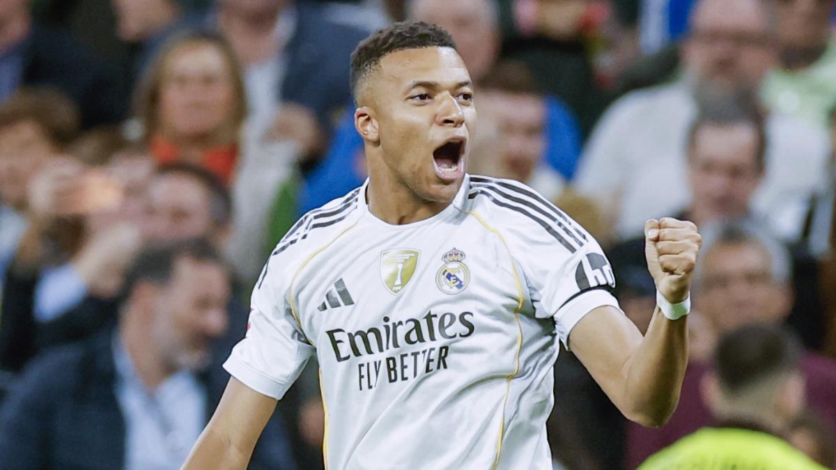 Mbappé, a un paso del liderato en la Bota de Oro 2025/26
