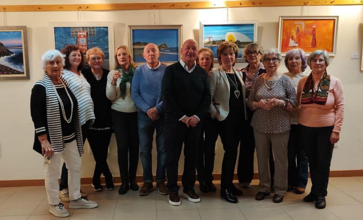 El arte fluye en Corvera entre pinceladas y cámaras de foto