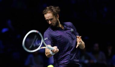 Daniil Medvedev, exhibición en Rusia. Foto: gettyimages