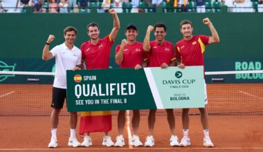 se concentra el sábado en Bolonia a la espera de Alcaraz y Granollers