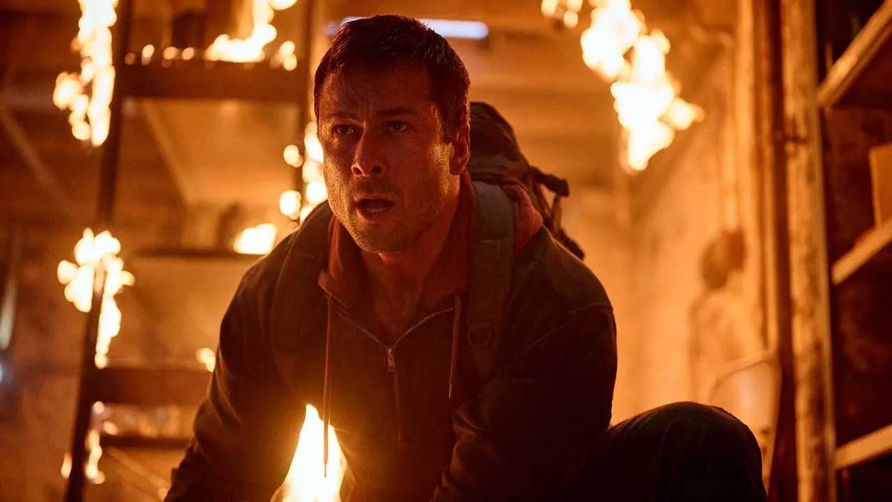 Glen Powell como Ben Richards en 'The Running Man'