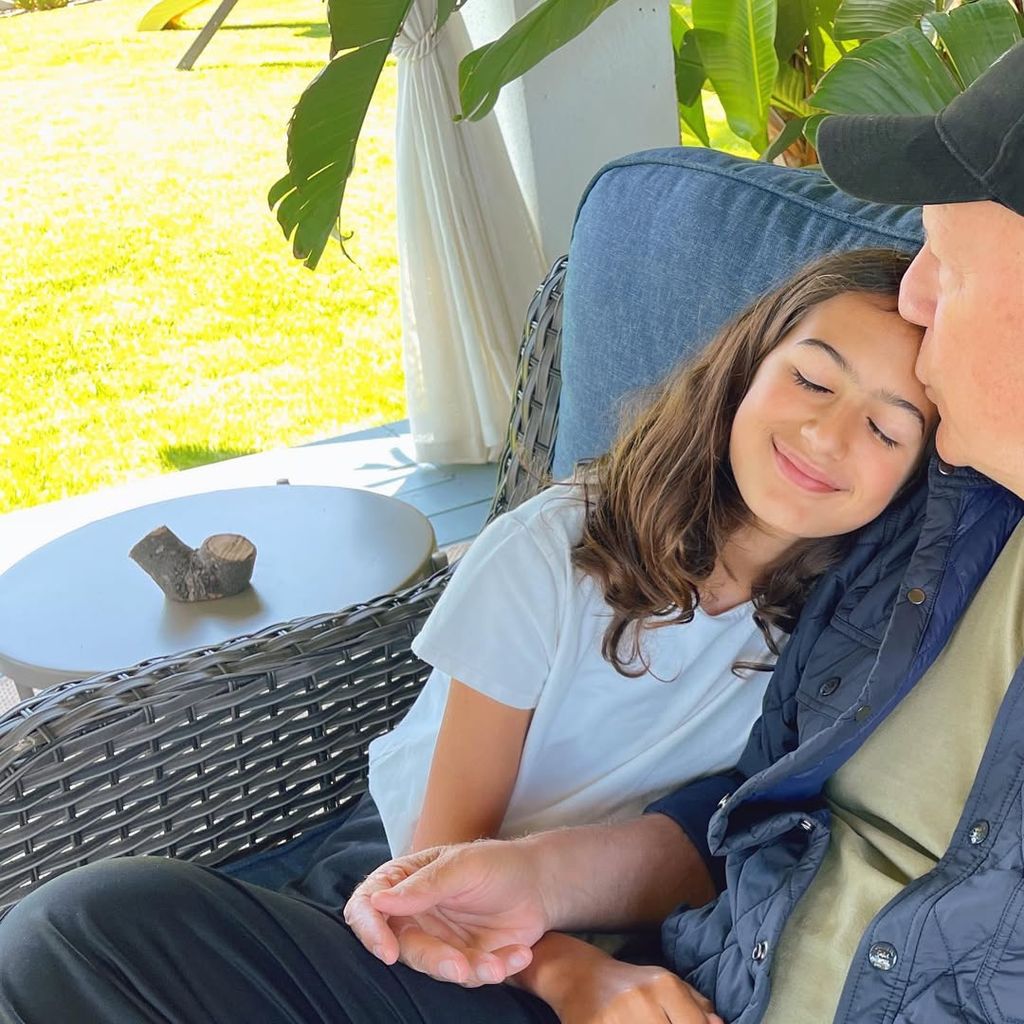 Bruce Willis, muy cariñoso con su hija Mabel