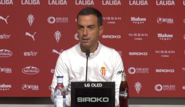 El entrenador, en la previa - Real Sporting