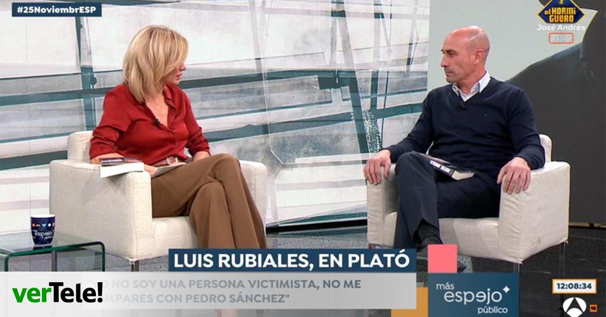 primero Abascal y luego Rubiales, a quien Susanna Griso comparó con Sánchez