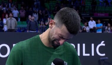 Jamás vimos a Djokovic llorar así: homenaje a su padre tenístico fallecido