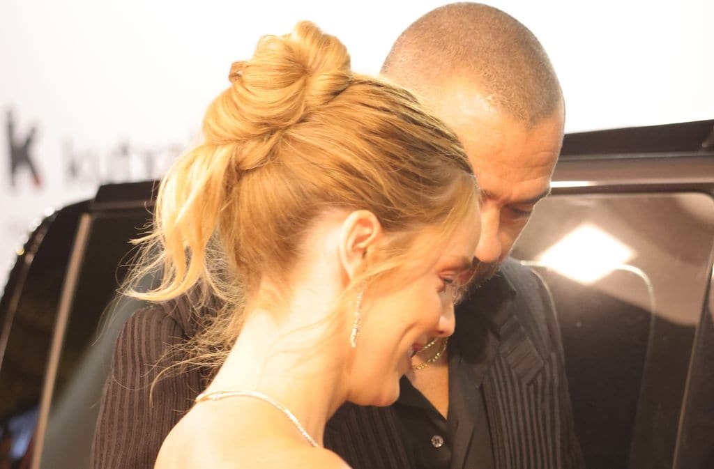 Alejandra Onieva, junto a su novio Jesse Williams