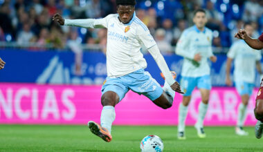 El Real Zaragoza recurre la segunda tarjeta amarilla que vio Yussif Saidu el pasado sábado en el partido frente a la SD Eibar | Real Zaragoza