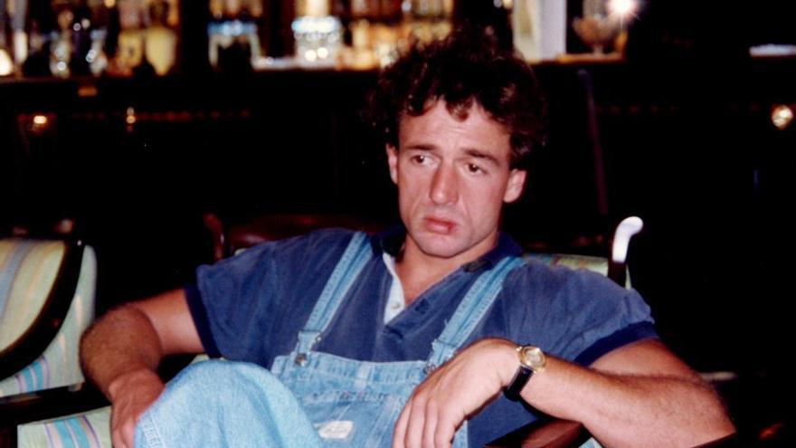 Un lloroso Alessandro Lecquio en Palma.