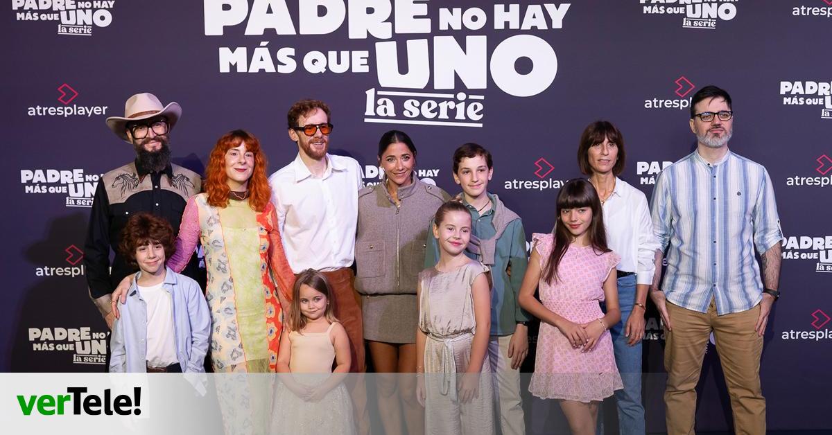 Atresmedia presenta la serie de 'Padre no hay más que uno', anuncia su fecha de estreno y lanza las primeras imágenes