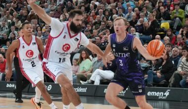 El Surne Bilbao Basket progresa adecuadamente al ritmo de sus bases