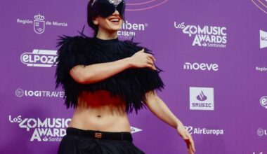 Los 40 Music Awards en el Roig Arena de València, en imágenes