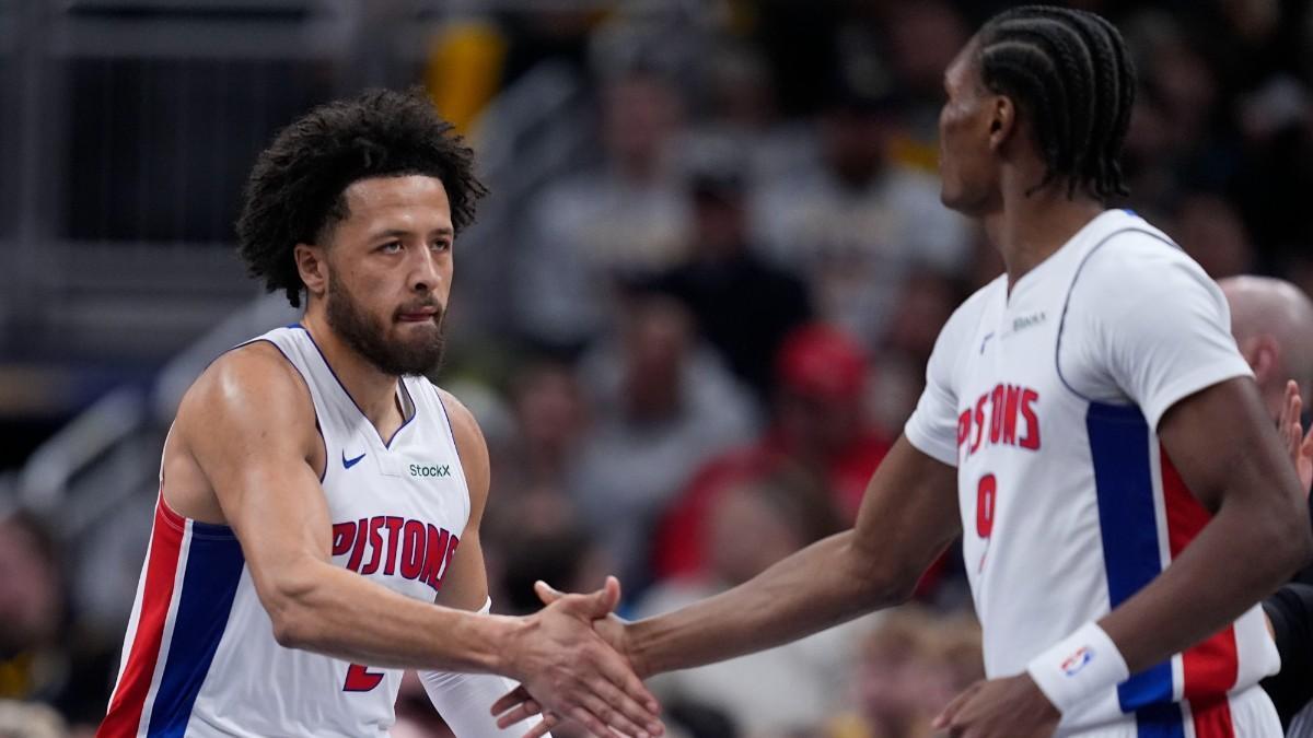 Cade Cunningham se está saliendo en Detroit