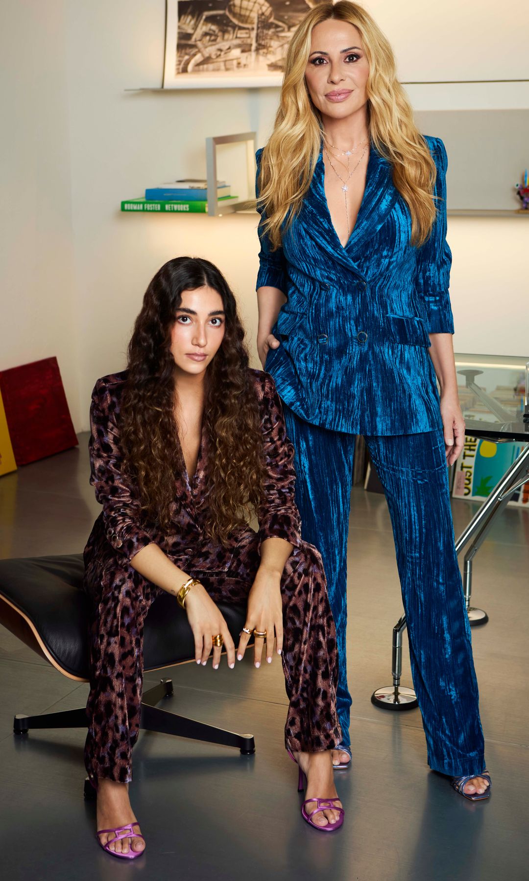 Marta Sánchez junto a su hija Paula Cabanas