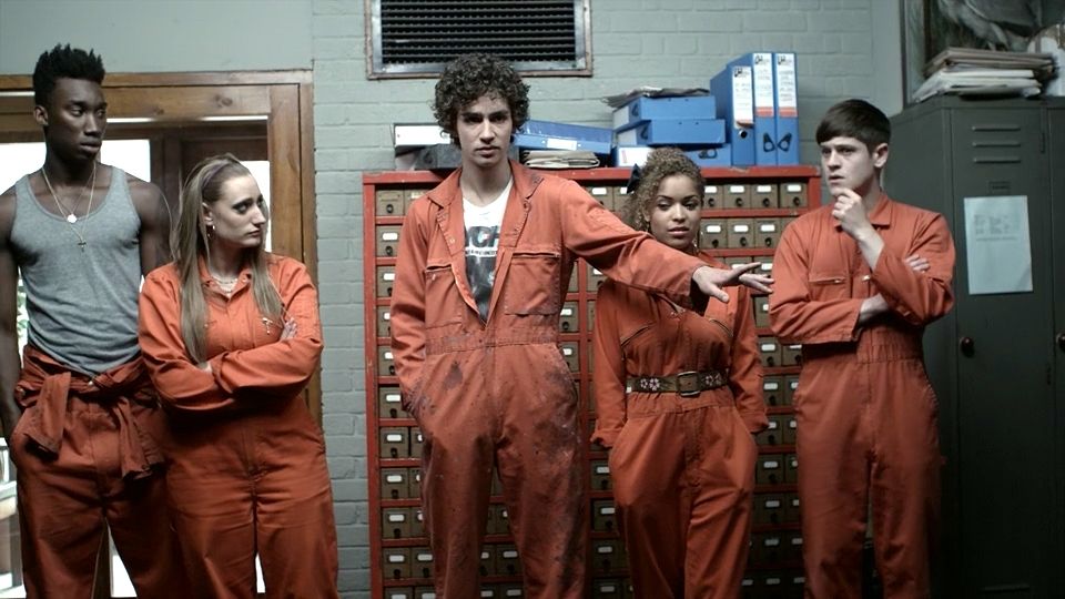 'Misfits' va sobre un grupo de cinco jóvenes inadaptados con... superpoderes