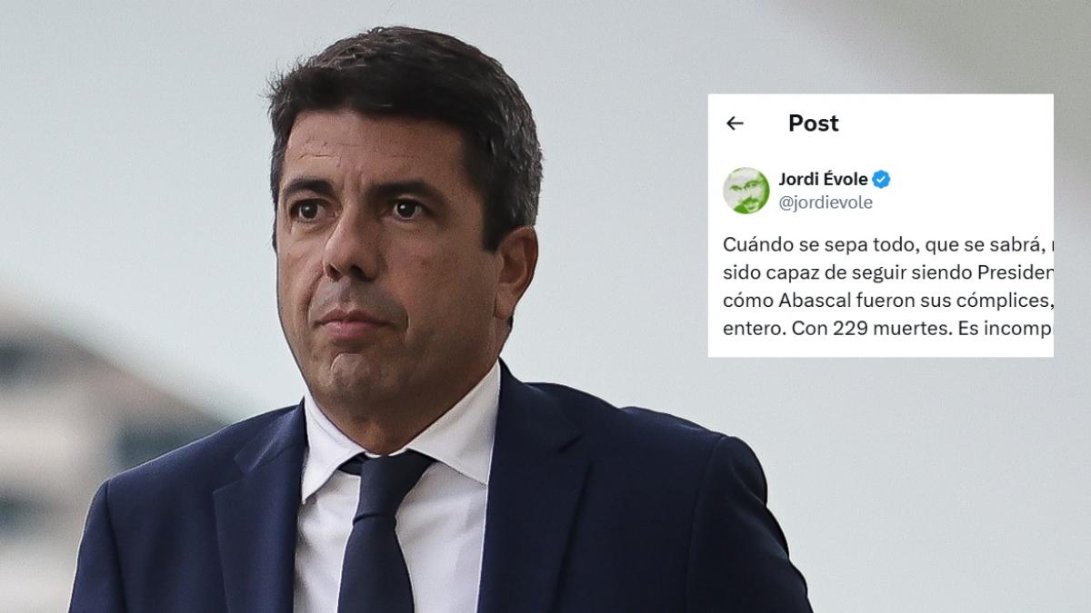 Évole publica este tuit sobre Mazón un 1 de noviembre y ya va camino de ser uno de los más compartidos de todo el mes