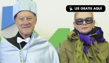 23 años más joven y comisaria de arte