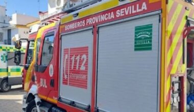 Muere una mujer de 39 años en el incendio de un campo en Lora del Río