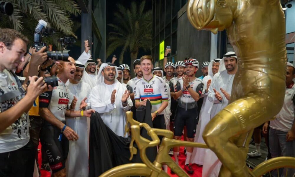 Abu Dhabi está en una montaña para Pogačar