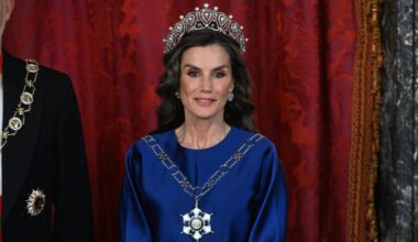 La reina Letizia deslumbra en la cena con el sultán de Omán - La Voz de Galicia