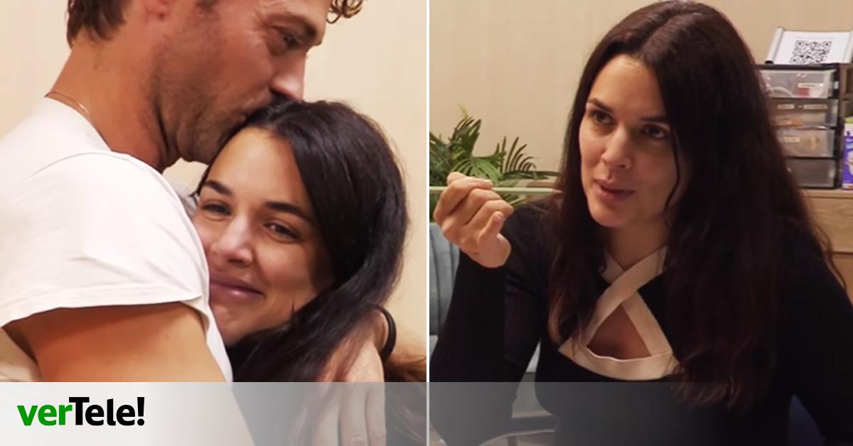 Así ha sido el emocionante reencuentro de Adriana Ugarte con Rubén Cortada y Peter Vives antes de grabar 'Sira'