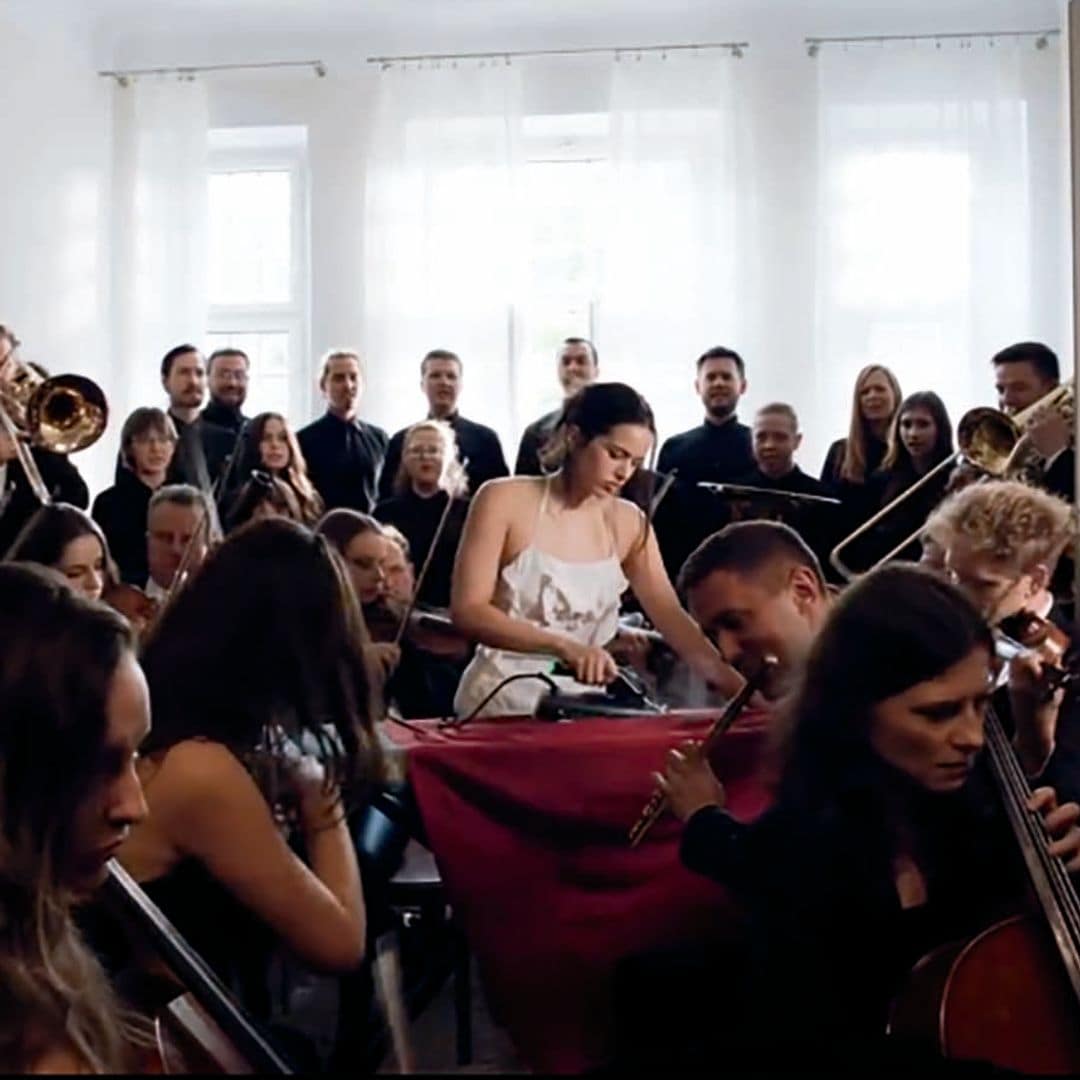 Rosalía en su videoclip de la canción 'Berghain'