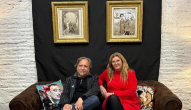 El artista Ricardo Olivera ‘Fritz’, en Omorfia Art Gallery