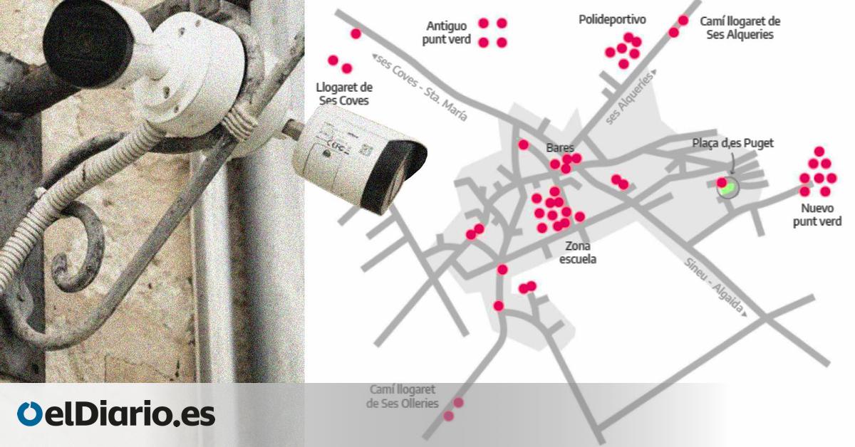 más de 50 cámaras en un pueblo para controlar hasta los bares
