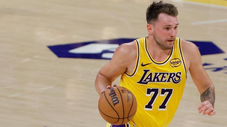 Doncic hace historia en Los Angeles Lakers