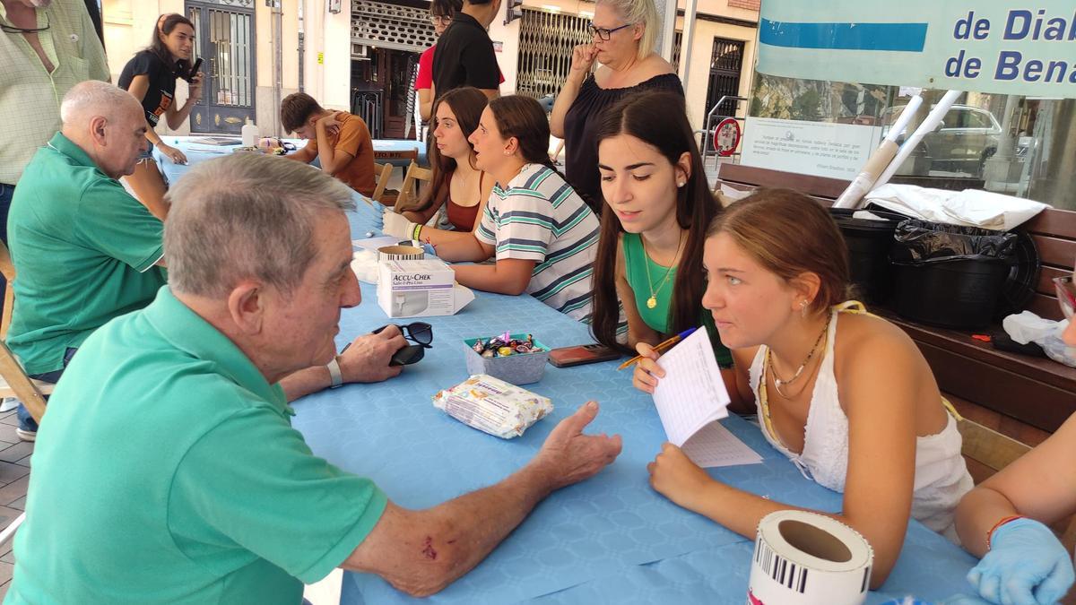 Pruebas de glucosa en sangre realizadas este año durante la Campaña de Detección Precoz de ADIBE.