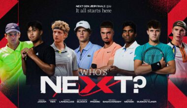 Así queda el cartel de jugadores clasificados a las Next Gen ATP Finals presented by PIF 2025.