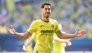 Ayoze Pérez celebrando un gol con el Villarreal (Cordon Press)
