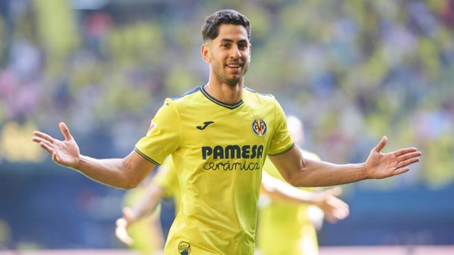 Ayoze Pérez celebrando un gol con el Villarreal (Cordon Press)