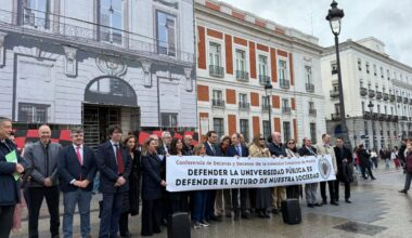 Los decanos de la UCM alzan su voz en Sol por un plan "realista de financiación" y contra la futura Ley de Universidades